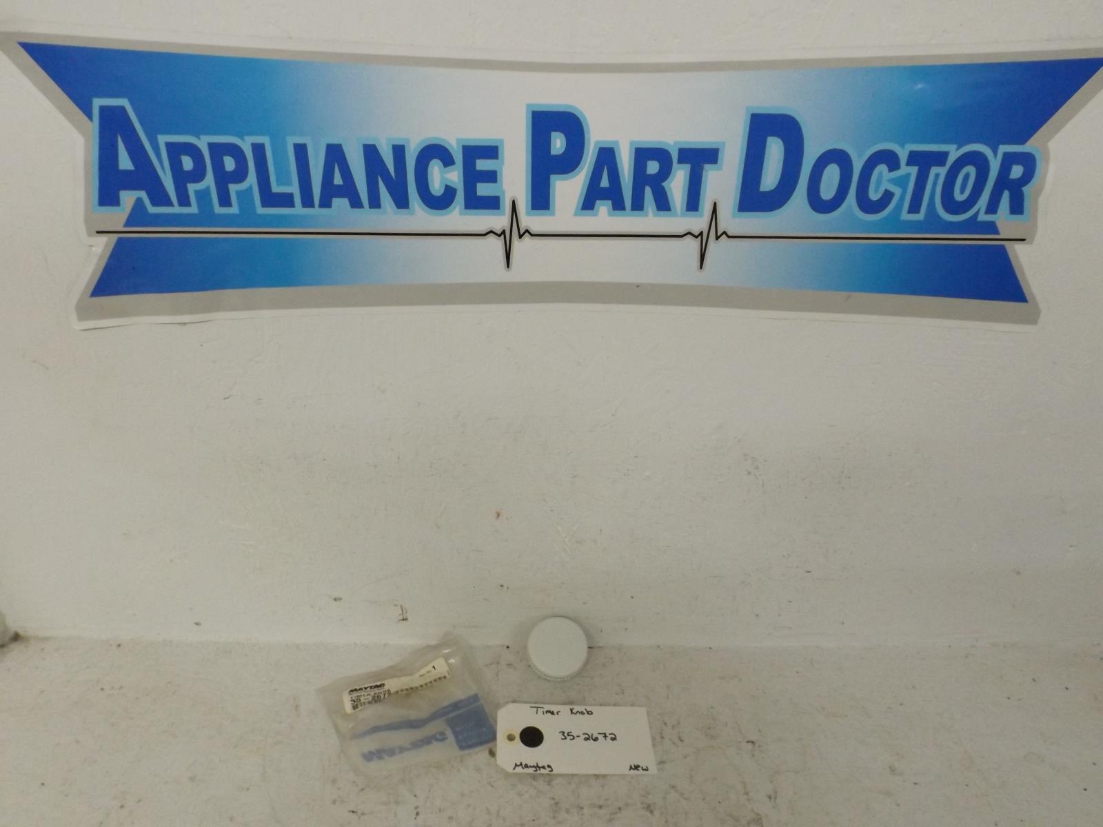 Maytag Washer 35-2672 Timer Knob New Maytag Washer 35-2672 Timer Knob New
